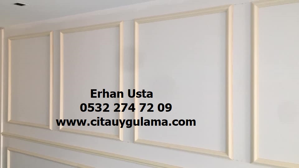Koridor-Icin-Cita-Uygulama Çıtalı Duvar